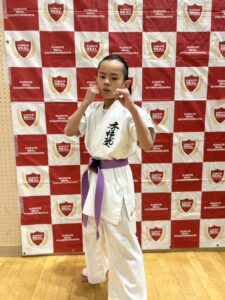 小学5年軽量級男子 奥村 優羅凰＝初戦敗退