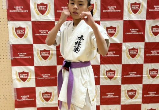 小学5年軽量級男子 奥村 優羅凰＝初戦敗退